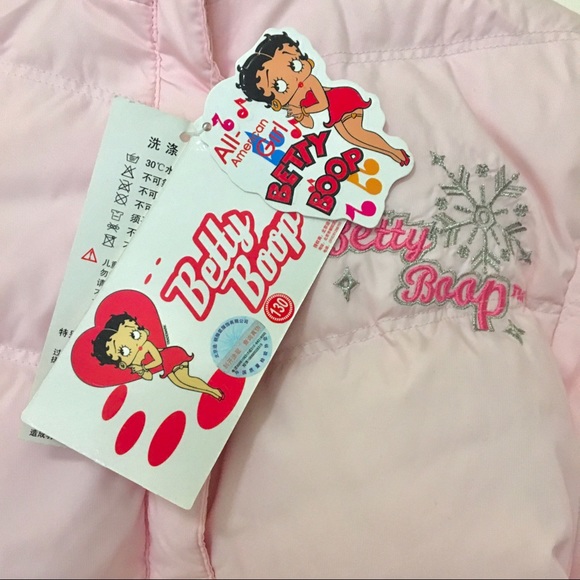BETTY BOOP Girl’s Winter Coat - Picture 4 of 5